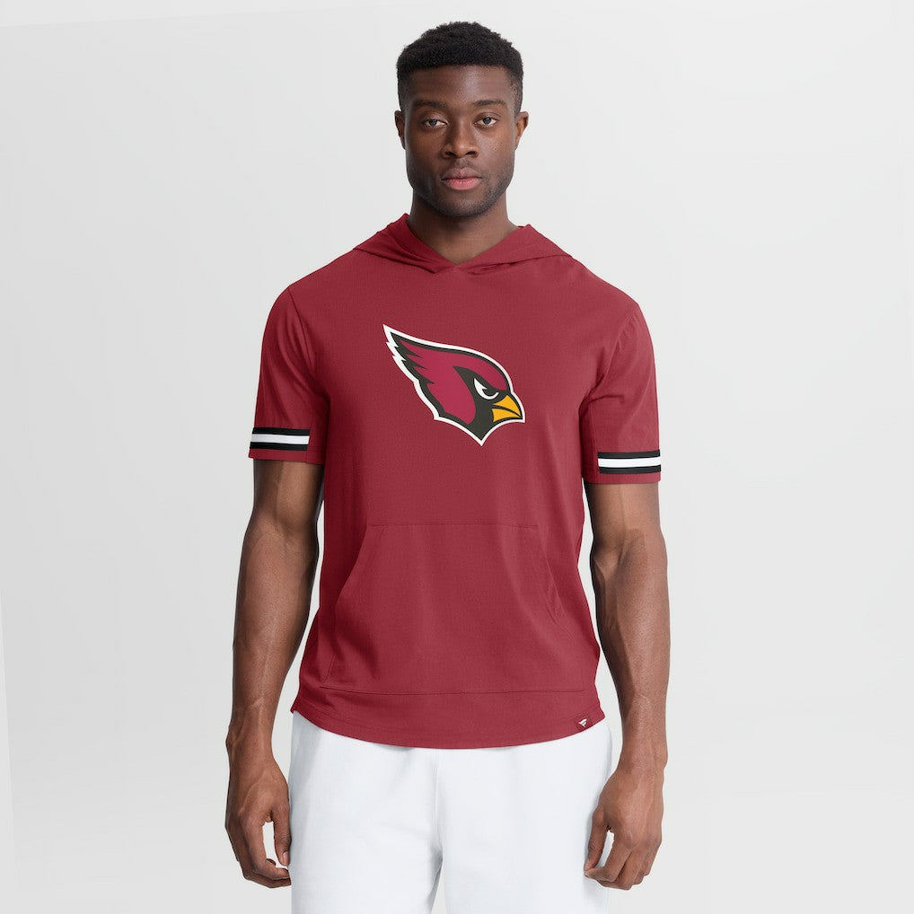 Arizona Cardinals Optimal Play Short Sleeve Hooded T-Shirt - Cardinal for sale