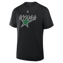 Tyler Seguin Dallas Stars Fanatics Authentic Stack Name & Number T-Shirt Black