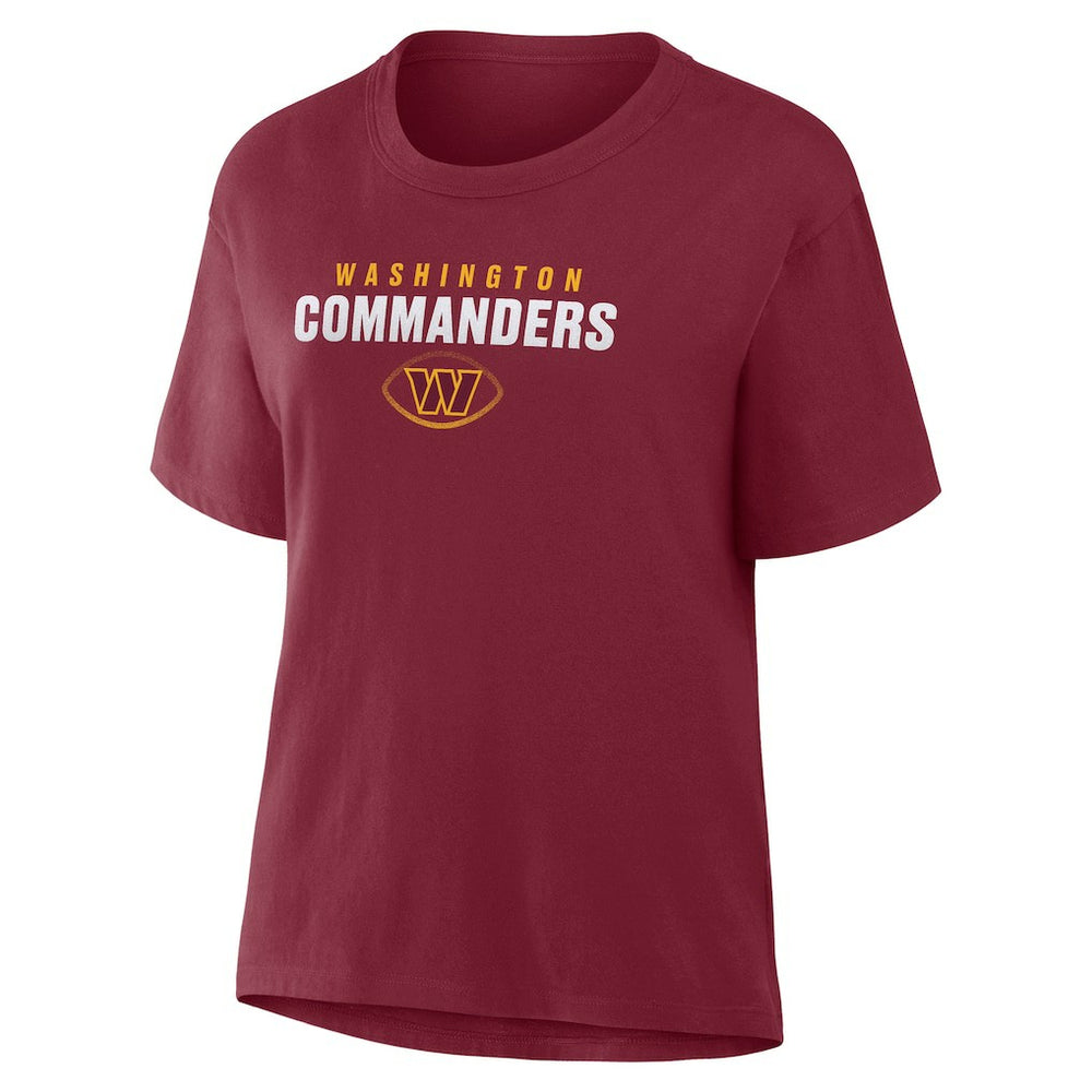 Washington Commanders Women's Fade Legacy T-Shirt - Burgundy cheap