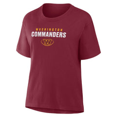 Washington Commanders Women's Fade Legacy T-Shirt - Burgundy cheap