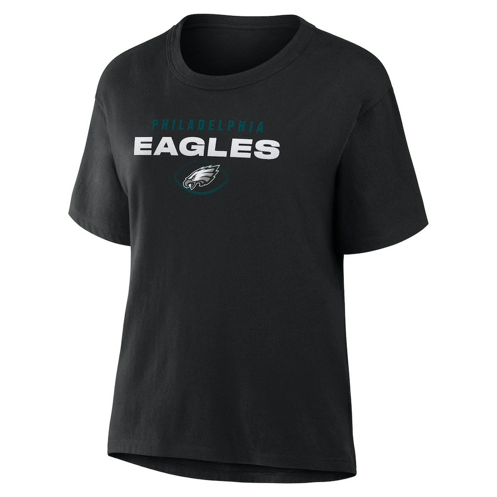 Philadelphia Eagles Women's Fade Legacy T-Shirt - Black for sale