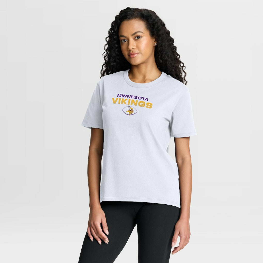Minnesota Vikings Women's Fade Legacy T-Shirt - White online