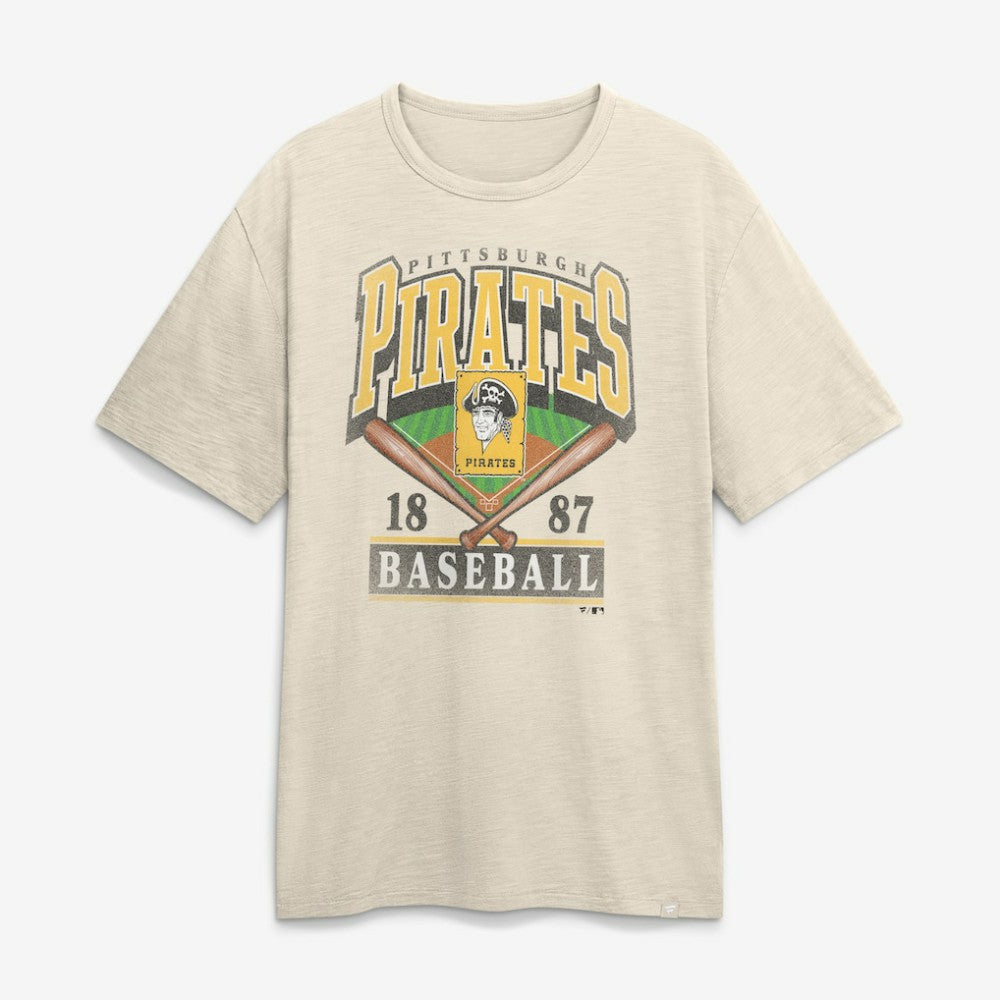Pittsburgh Pirates Stadium Slub T-Shirt - Tan