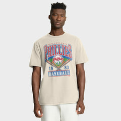 Philadelphia Phillies Stadium Slub T-Shirt - Tan