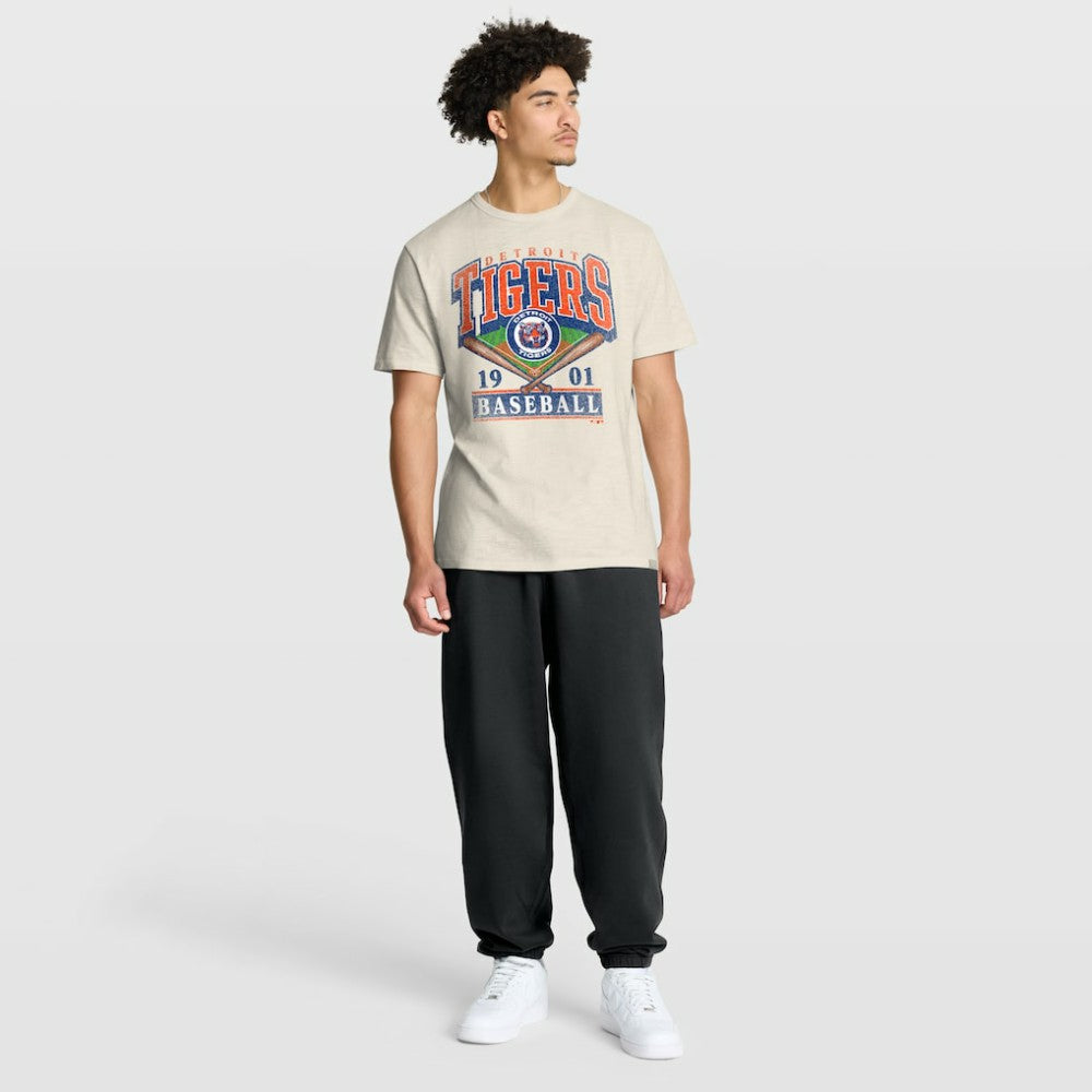 Detroit Tigers Stadium Slub T-Shirt - Tan