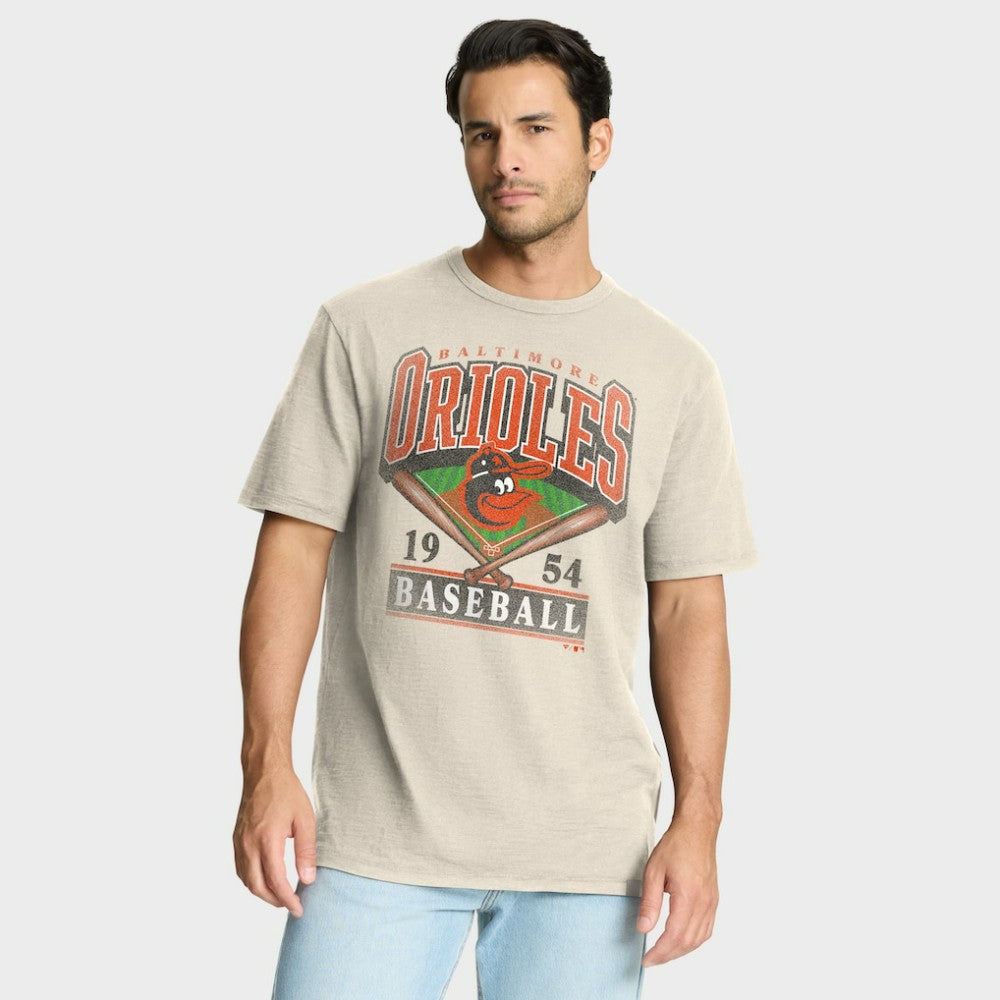 Baltimore Orioles Stadium Slub T-Shirt - Tan