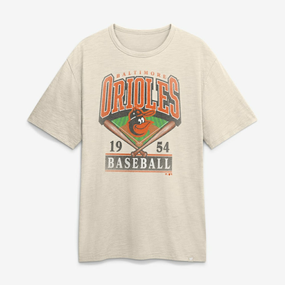 Baltimore Orioles Stadium Slub T-Shirt - Tan