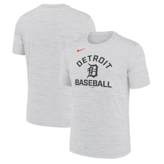 Detroit Tigers Velocity Team City Baseball Dri-FIT T-Shirt - Ash | Nike