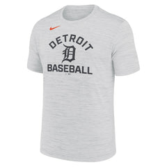 Detroit Tigers Velocity Team City Baseball Dri-FIT T-Shirt - Ash | Nike