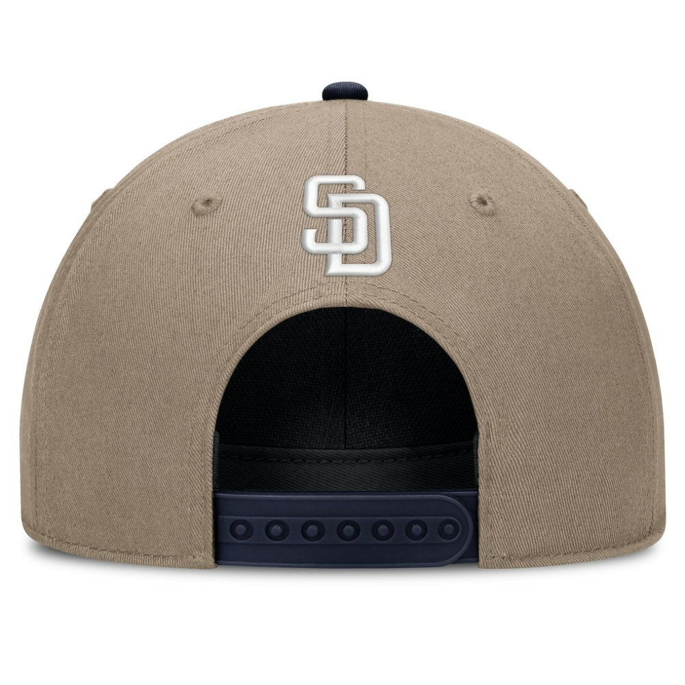 San Diego Padres Father's Day Rope Rise Adjustable Hat - Khaki | Nike
