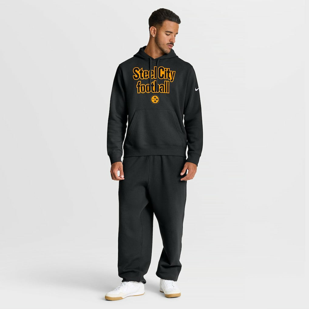 Pittsburgh Steelers Local Club Hoodie - Black | Nike cheap