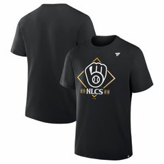 Milwaukee Brewers 2025 National League Division Series Champions Locker Room T-Shirt - Black