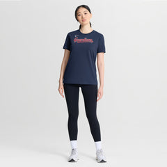 Cleveland Guardians Women's Wordmark T-Shirt - Navy | Nike