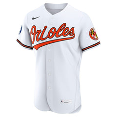 Baltimore Orioles Home Sponsor Patch Authentic Jersey - White | Nike
