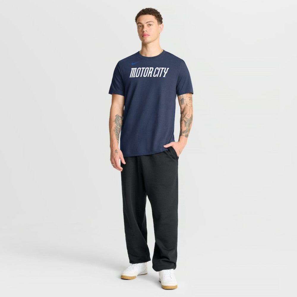 Detroit Tigers City Connect Large Logo T-Shirt - Navy | Nike