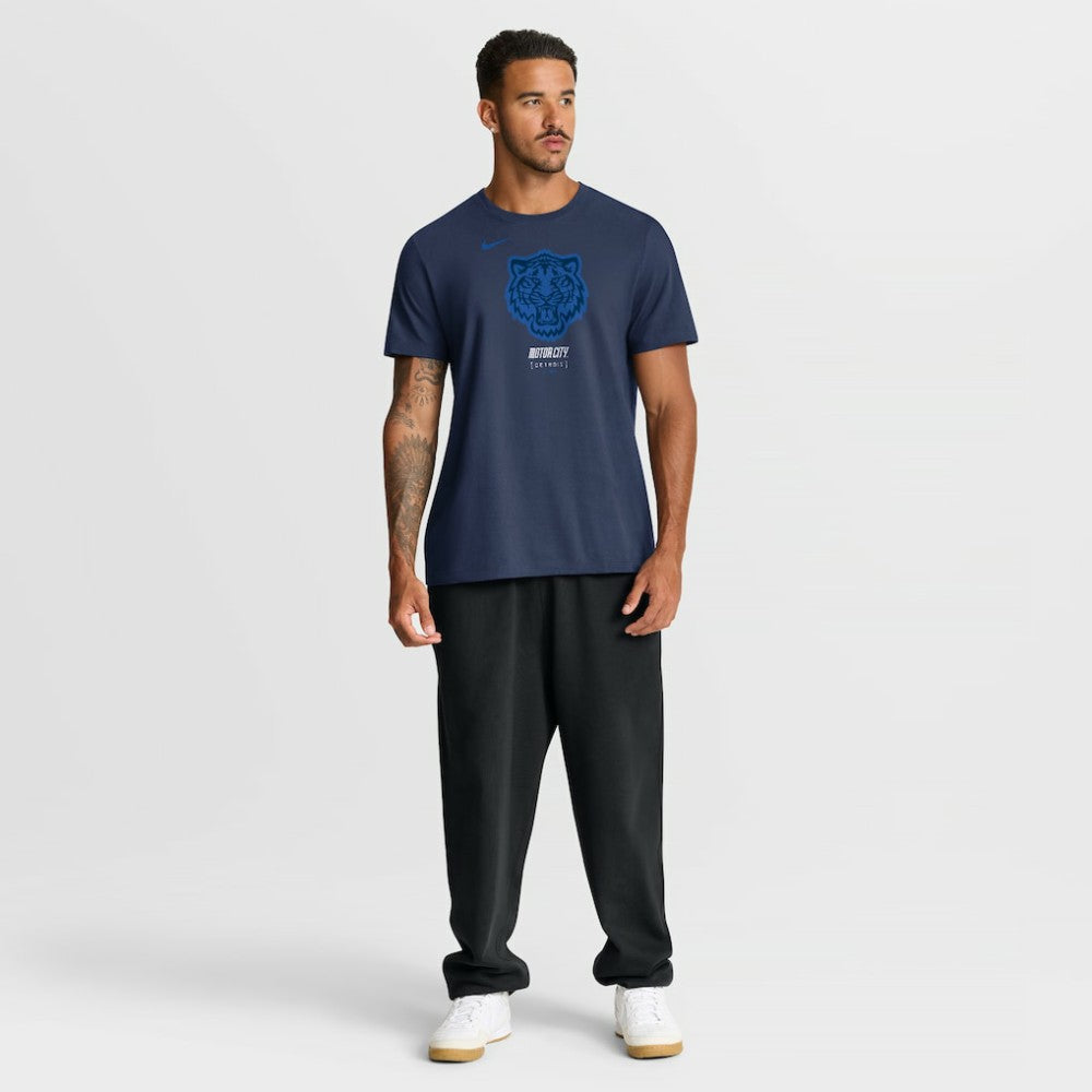Detroit Tigers City Connect Wordmark T-Shirt - Navy | Nike