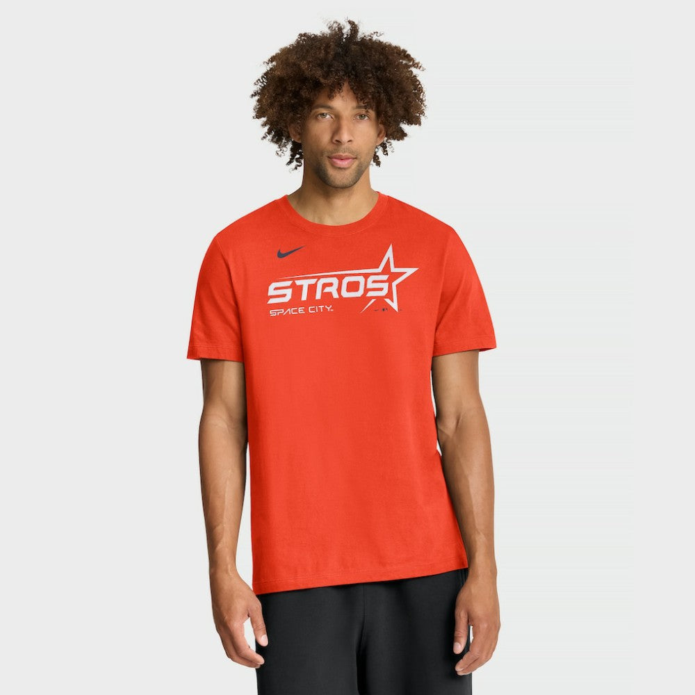 Houston Astros City Connect Wordmark T-Shirt - Orange | Nike
