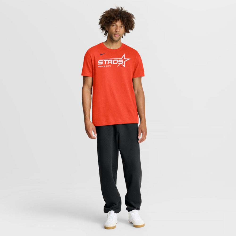 Houston Astros City Connect Wordmark T-Shirt - Orange | Nike