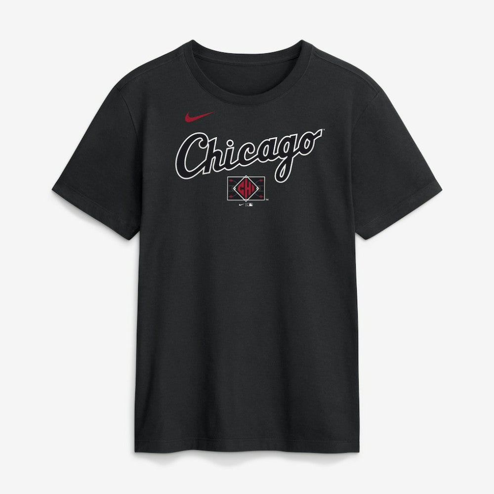 Chicago White Sox City Connect Wordmark T-Shirt - Black | Nike