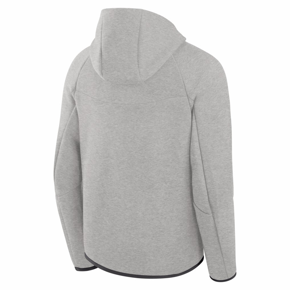 Green Bay Packers Tech Fleece Raglan Full-Zip Windrunner Hoodie - Heather Gray | Nike for sale