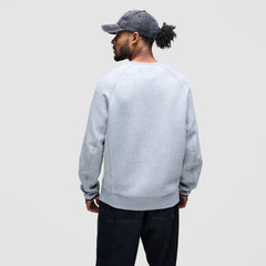 Chicago Bears Tech Fleece Raglan Sweatshirt - Heather Gray | Nike for sale