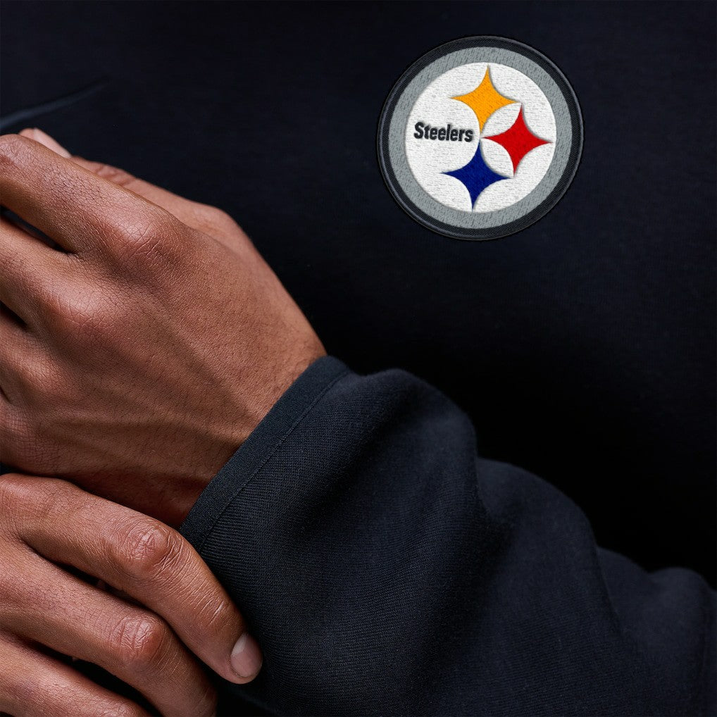 Pittsburgh Steelers Tech Fleece Raglan Sweatshirt - Black | Nike cheap