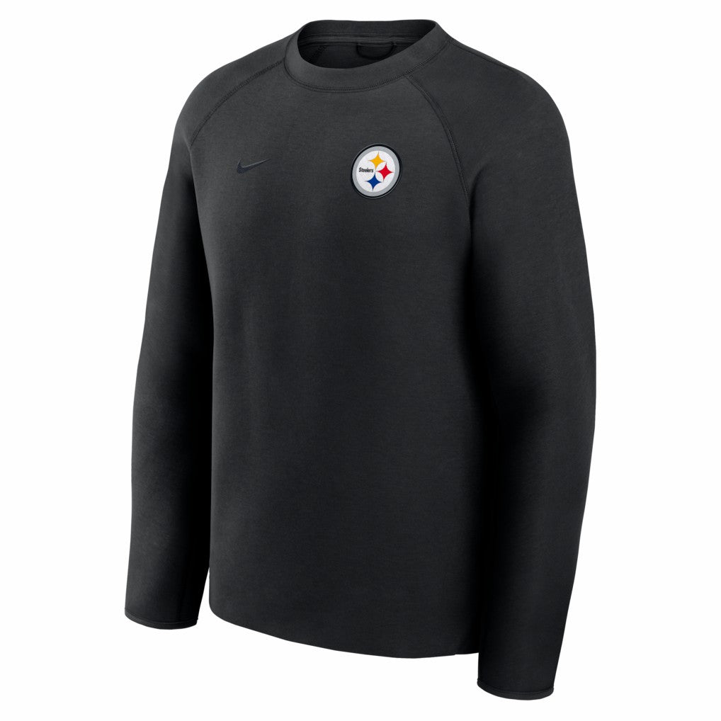 Pittsburgh Steelers Tech Fleece Raglan Sweatshirt - Black | Nike cheap