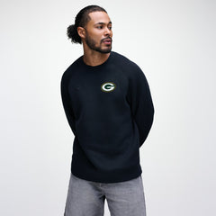 Green Bay Packers Tech Fleece Raglan Sweatshirt - Black | Nike online