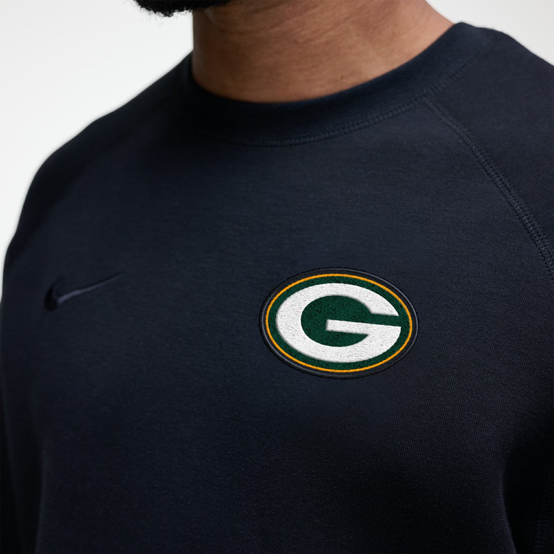 Green Bay Packers Tech Fleece Raglan Sweatshirt - Black | Nike online