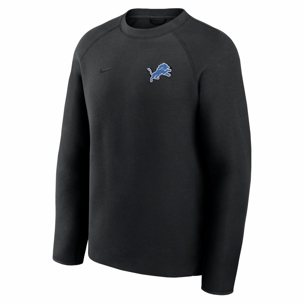 Detroit Lions Tech Fleece Raglan Sweatshirt - Black | Nike online