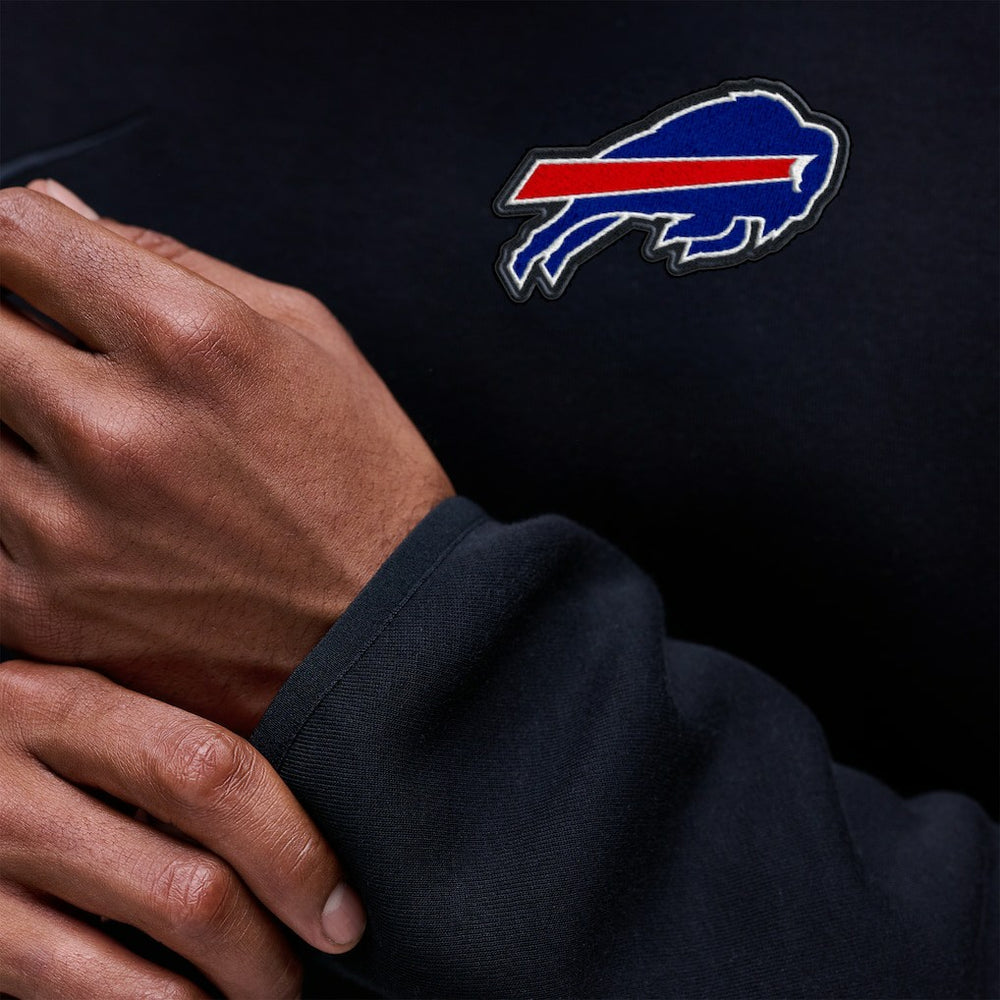 Buffalo Bills Tech Fleece Raglan Sweatshirt - Black | Nike outlet