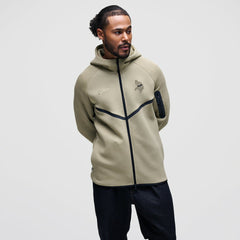 Minnesota Vikings Tech Fleece Raglan Full-Zip Windrunner Hoodie - Olive | Nike outlet
