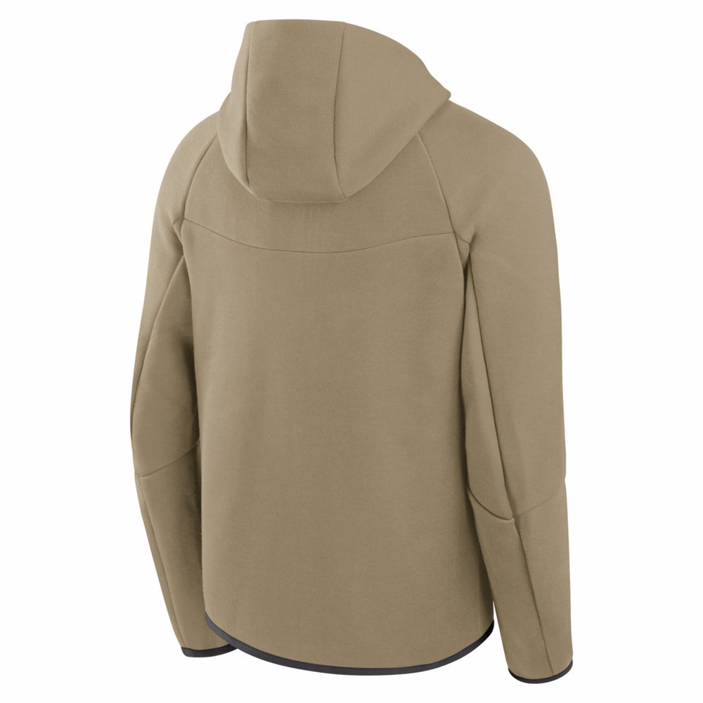 Minnesota Vikings Tech Fleece Raglan Full-Zip Windrunner Hoodie - Olive | Nike outlet