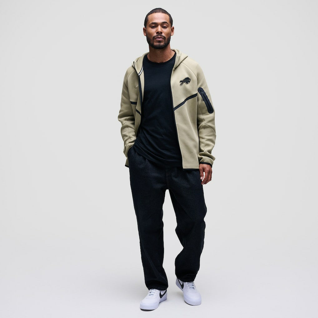 Buffalo Bills Tech Fleece Raglan Full-Zip Windrunner Hoodie - Olive | Nike online