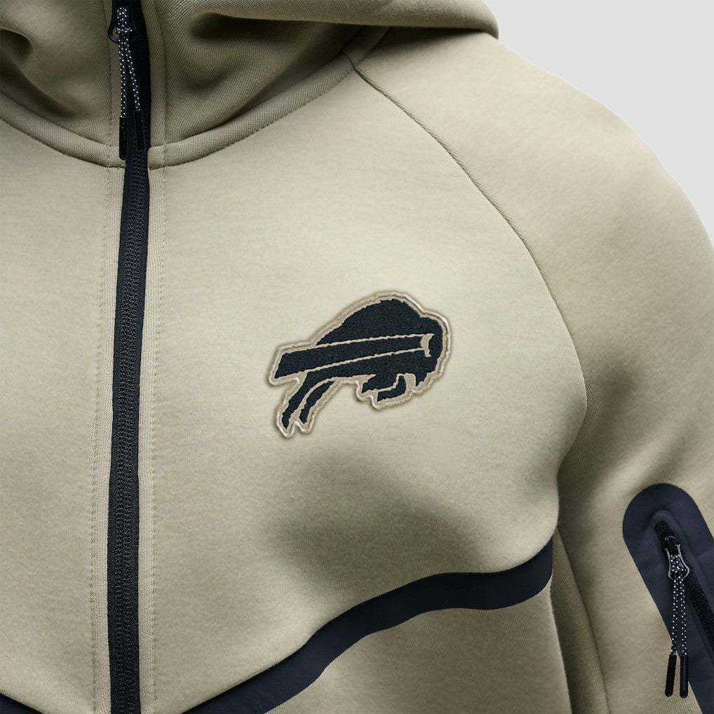 Buffalo Bills Tech Fleece Raglan Full-Zip Windrunner Hoodie - Olive | Nike online