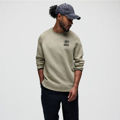 Green Bay Packers Tech Fleece Raglan Sweatshirt - Olive | Nike on sale