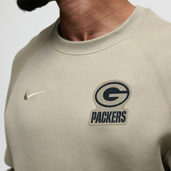 Green Bay Packers Tech Fleece Raglan Sweatshirt - Olive | Nike on sale