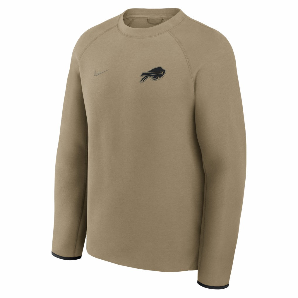 Buffalo Bills Tech Fleece Raglan Sweatshirt - Olive | Nike cheap