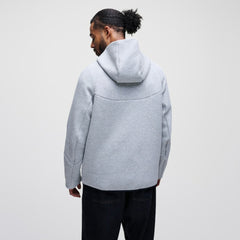 Detroit Tigers Tech Fleece Raglan Full-Zip Windrunner Hoodie - Heather Gray | Nike