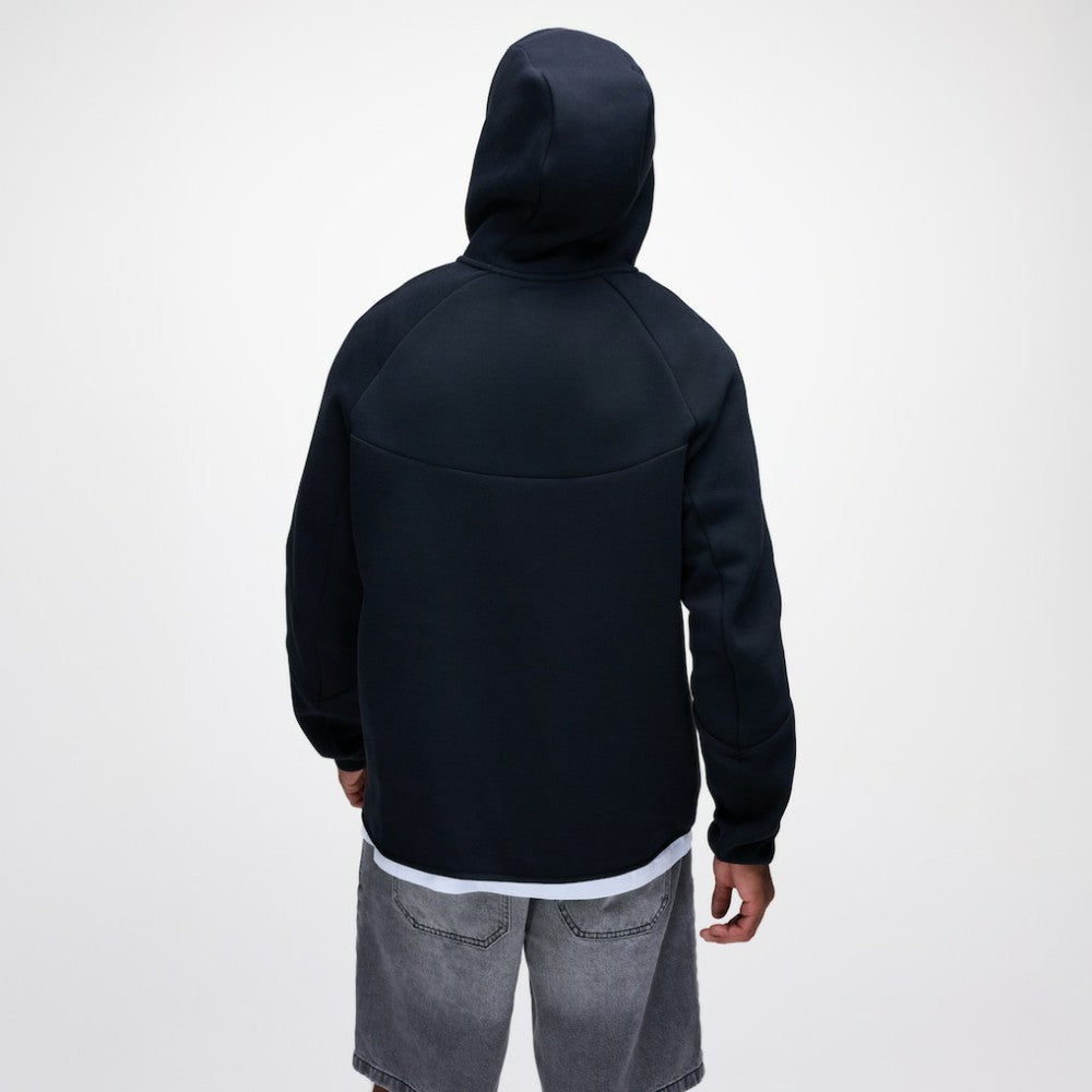 Boston Red Sox Tech Fleece Raglan Full-Zip Windrunner Hoodie - Black | Nike