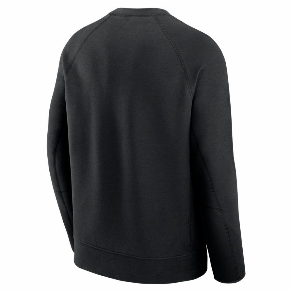 New York Yankees Tech Fleece Raglan Sweatshirt - Black | Nike