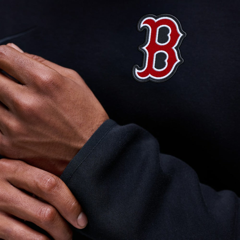 Boston Red Sox Tech Fleece Raglan Sweatshirt - Black | Nike