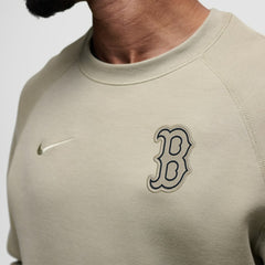 Boston Red Sox Tech Fleece Raglan Sweatshirt - Olive | Nike
