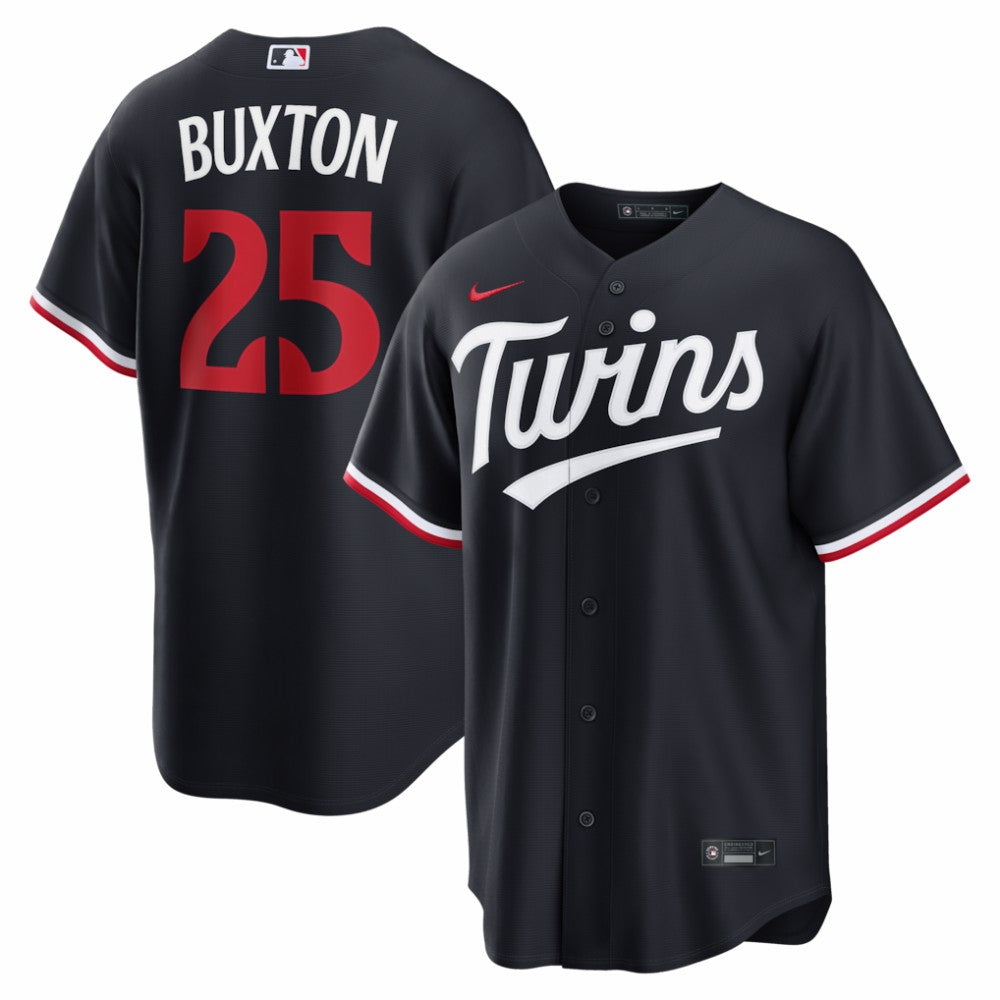 Byron Buxton Minnesota Twins Alternate Replica Jersey - Navy | Nike