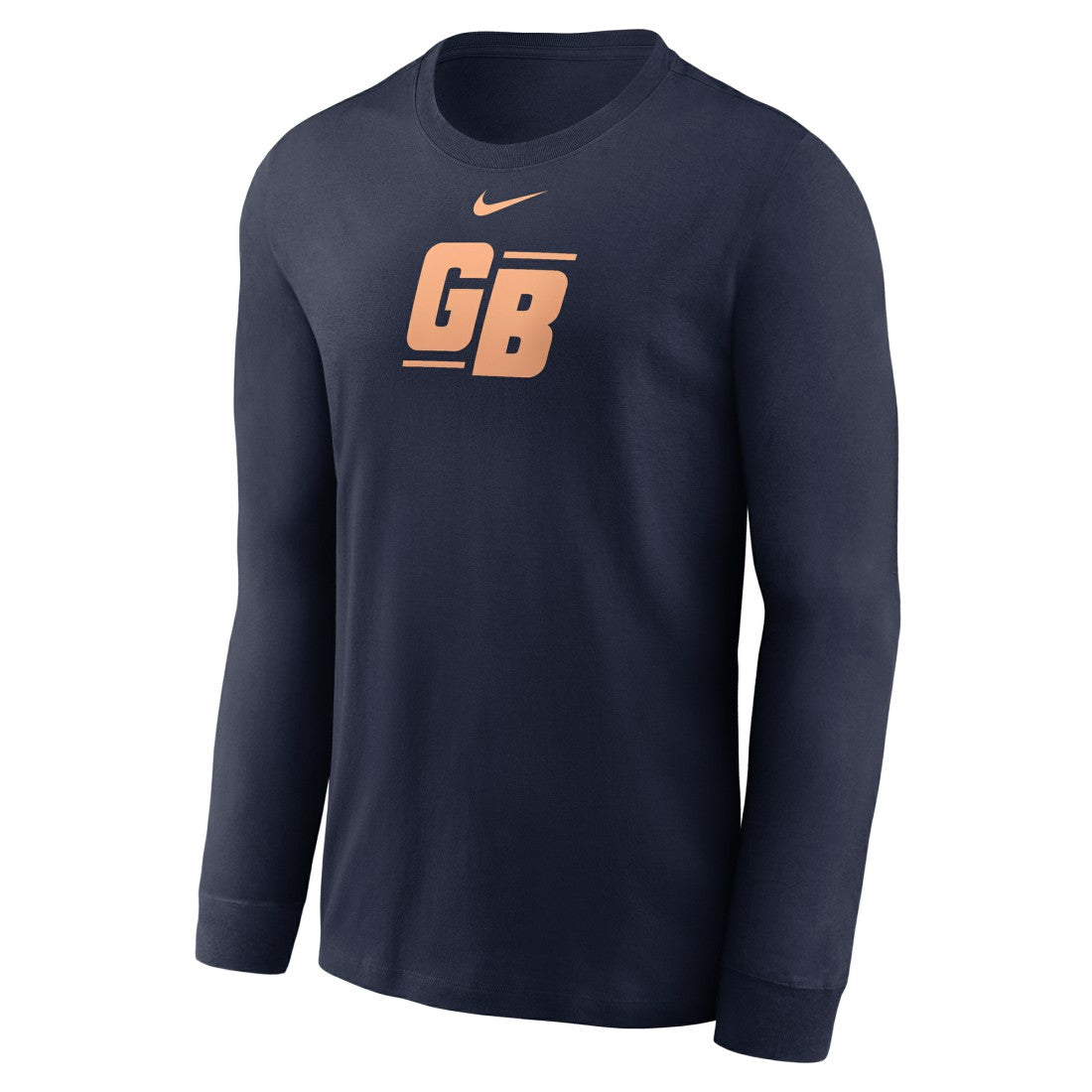 Green Bay Packers Essential Long-Sleeve T-Shirt - Navy | Nike cheap