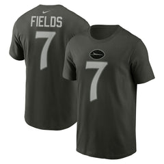 Justin Fields New York Jets 2025 Rivalries Collection Player Name & Number T-Shirt - Gotham Green | Nike online