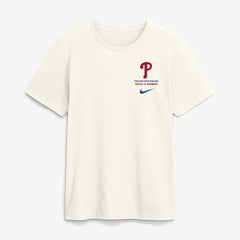 Philadelphia Phillies Primetime 2-Hit T-Shirt - Cream | Nike