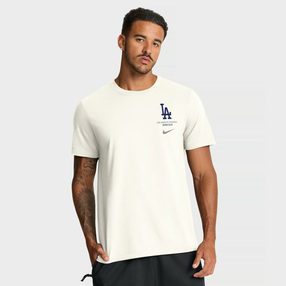 Los Angeles Dodgers Primetime 2-Hit T-Shirt - Cream | Nike
