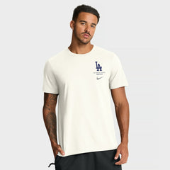 Los Angeles Dodgers Primetime 2-Hit T-Shirt - Cream | Nike