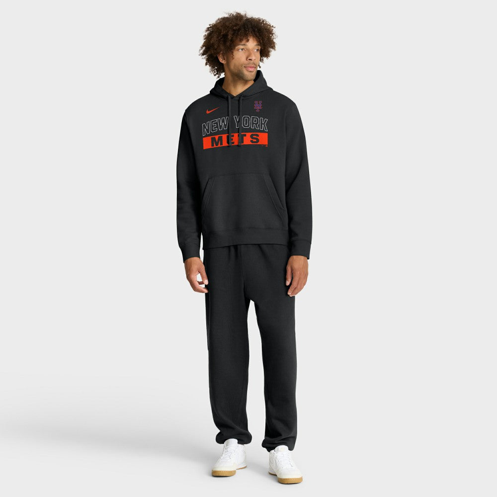 New York Mets Primetime Club Hoodie - Black | Nike